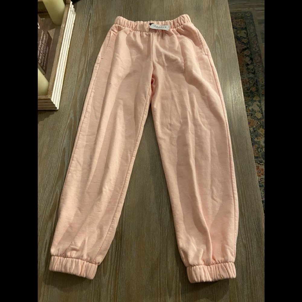 Pink brandy sweatpants
